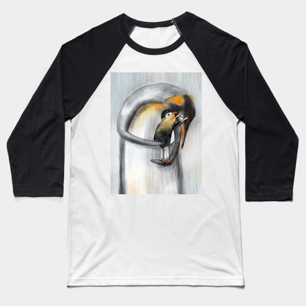Penguinlove Baseball T-Shirt by Asssia_b